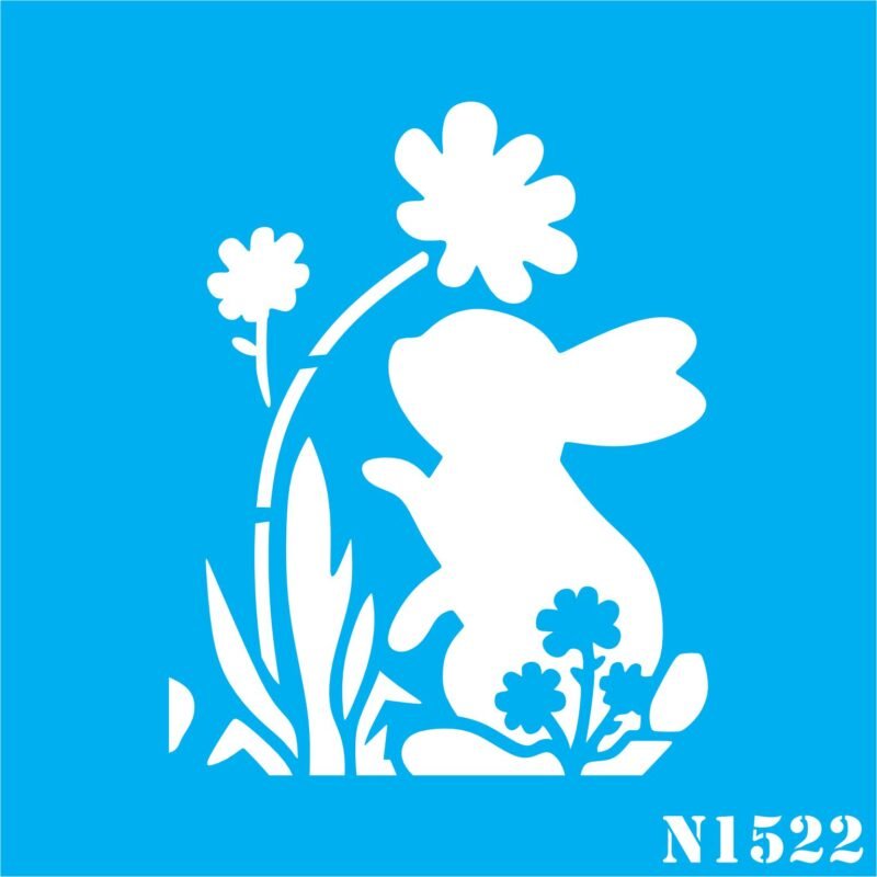 N1522 CONEJO PASCUAS 10 X 10