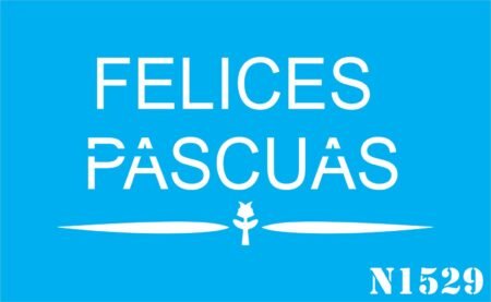 N1529 FELICES PASCUAS 5 X 10