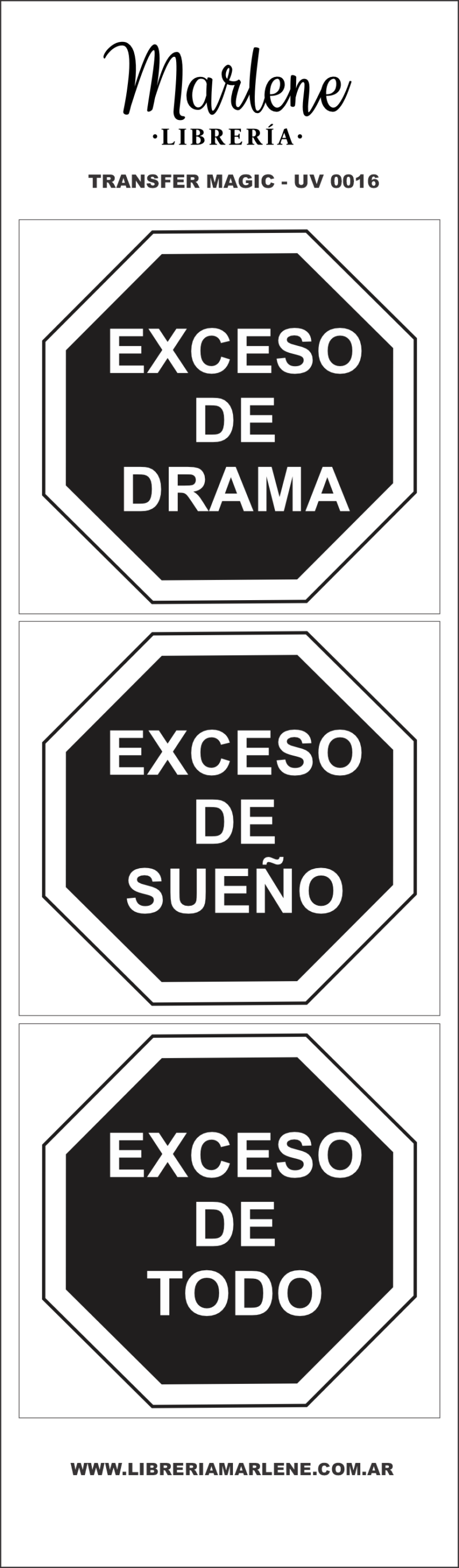 UV0016 - EXCESOS