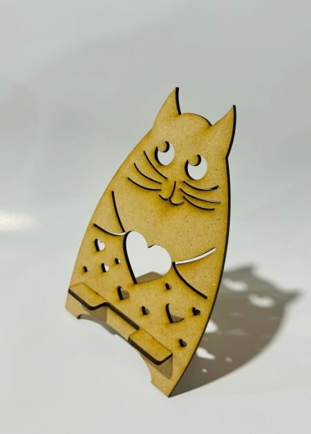 PORTACELULAR GATO CORAZON